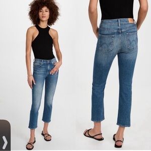 NWT RE/DONE 90's High Rise Ankle Crop Jeans $265